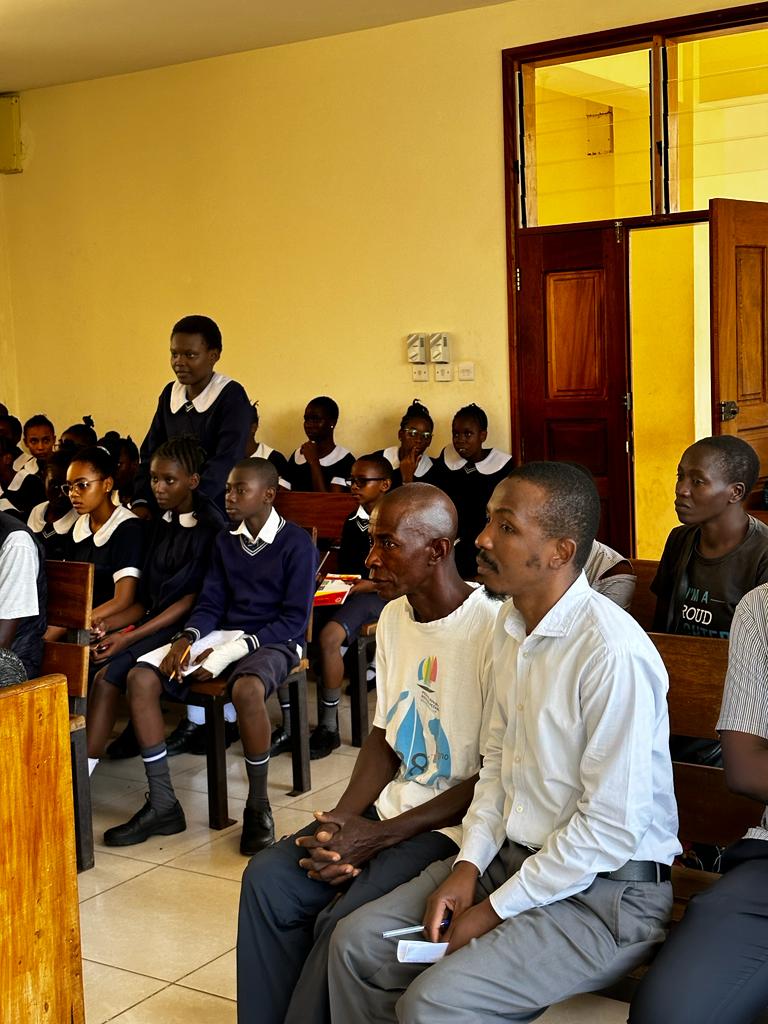 Pupils attend court proceedings at Malindi for learning purposes