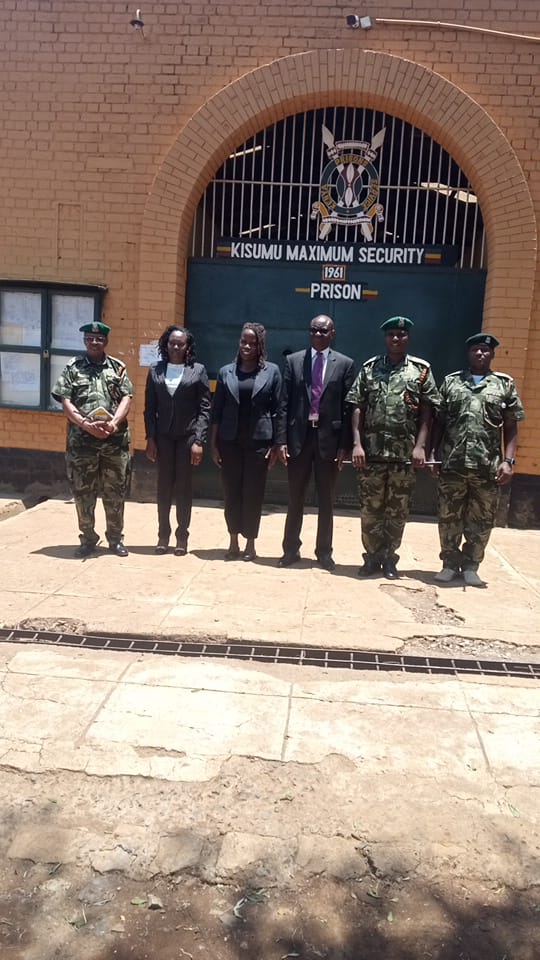 Busia team visits prison to check on progress of appeals